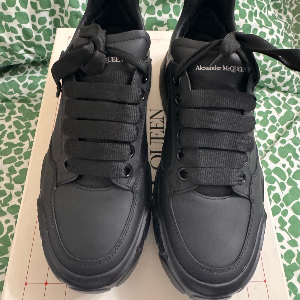 Alexander McQueen Black Sneakers for Men